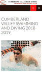 Mobile Screenshot of cvswimdive.com